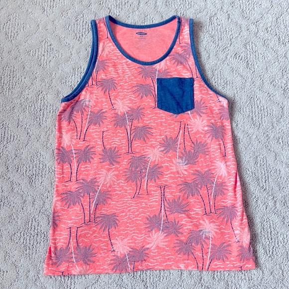 Old Navy Other - 🌴 Size 8 Tropical Palm Tank